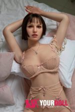 WaxDoll GE134_1 X165cm Fカップ Fair肌 フルシリコン 欧米系 等身大 ラブドール - 画像 (2)
