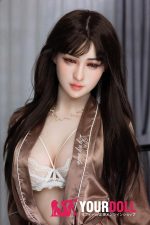 Aibei Doll #1 158cm-M Dカップ White肌 シリコンヘッド+TPEボディ 美人姉 艶美 ラブドール - 画像 (6)