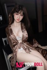 Aibei Doll #1 158cm-M Dカップ White肌 シリコンヘッド+TPEボディ 美人姉 艶美 ラブドール - 画像 (9)