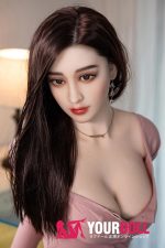 Aibei Doll #5 158cm-M Dカップ White肌 シリコンヘッド+TPEボディ 熟女 美乳 ラブドール - 画像 (5)