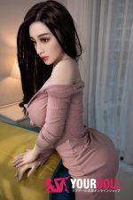 Aibei Doll #5 158cm-M Dカップ White肌 シリコンヘッド+TPEボディ 熟女 美乳 ラブドール - 画像 (9)