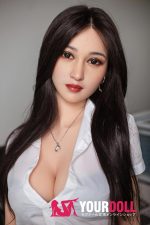 Aibei Doll #1 165cm-L Gカップ White肌 シリコンヘッド+TPEボディ 美人OL 爆乳 アジア系 ラブドール