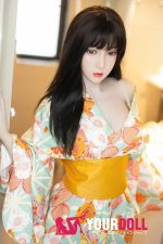 Aibei Doll #3 158cm-M Dカップ White肌 シリコンヘッド+TPEボディ 熟女 和風 ラブドール - 画像 (6)