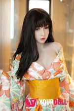 Aibei Doll #3 158cm-M Dカップ White肌 シリコンヘッド+TPEボディ 熟女 和風 ラブドール - 画像 (14)