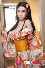 Aibei Doll #3 158cm-M Dカップ White肌 シリコンヘッド+TPEボディ 熟女 和風 ラブドール - 画像 (11)