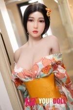 Aibei Doll #3 158cm-M Dカップ White肌 シリコンヘッド+TPEボディ 熟女 和風 ラブドール - 画像 (2)