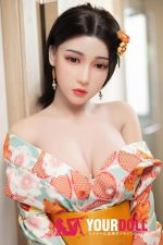 Aibei Doll #3 158cm-M Dカップ White肌 シリコンヘッド+TPEボディ 熟女 和風 ラブドール