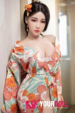 Aibei Doll #3 158cm-M Dカップ White肌 シリコンヘッド+TPEボディ 熟女 和風 ラブドール - 画像 (9)
