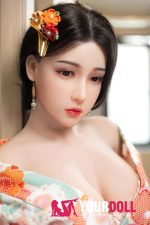 Aibei Doll #3 158cm-M Dカップ White肌 シリコンヘッド+TPEボディ 熟女 和風 ラブドール - 画像 (4)