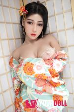 Aibei Doll #3 158cm-M Dカップ White肌 シリコンヘッド+TPEボディ 熟女 和風 ラブドール - 画像 (8)