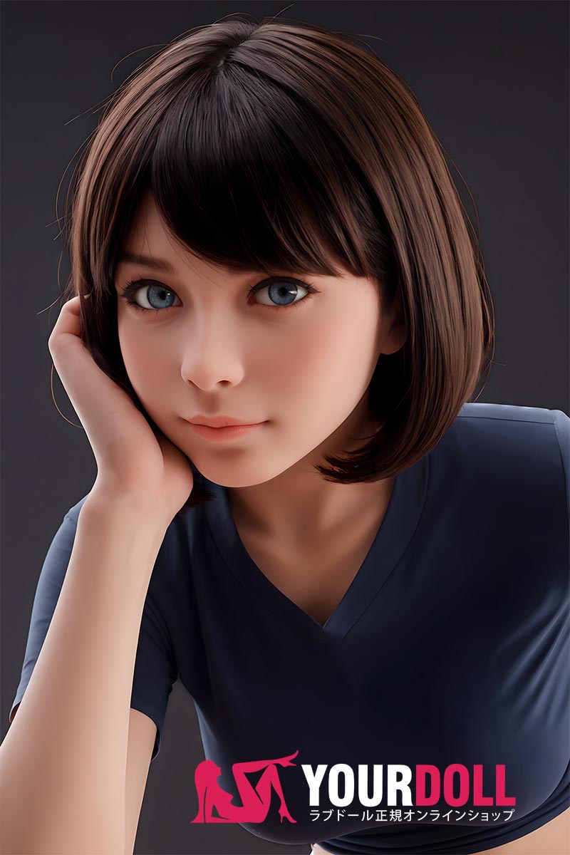 Aibei Doll #AB17 151cm-肥満 Fカップ Light tan肌 シリコンヘッド+TPEボディ 巨乳 巨尻 ラブドール - 画像 (1)