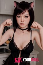 Aibei Doll #AB11 166cm-L Gカップ White肌 シリコンヘッド+TPEボディ 猫系彼女 エッチ 巨乳 ラブドール