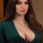 Aibei Doll #AB6 151cm-肥満 Fカップ Light tan肌 シリコンヘッド+TPEボディ 欧米系 等身大 巨乳 ラブドール