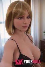 Aibei Doll #AB18 153cm-肥満 Mカップ Tan肌 魅惑の谷間 外人 ラブドール - 画像 (4)