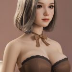 Aibei Doll #AB17 153cm-肥満 Mカップ White肌 シリコンヘッド+TPEボディ 美人 爆乳 ラブドール