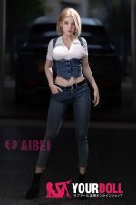 Aibei Doll Scarlett #AB12 167cm Eカップ フルシリコン ボディ選択可  White肌 巨乳 外人美女 ラブドール 新品 - 画像 (24)