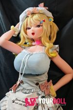 ElsaBabe 小川梨花 RAD048 148cm-L ピンク肌 フルシリコン ドヤ顔 キラキラ 八重歯 ラブドール 新品 - 画像 (28)