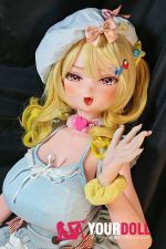 ElsaBabe 小川梨花 RAD048 148cm-L ピンク肌 フルシリコン ドヤ顔 キラキラ 八重歯 ラブドール 新品 - 画像 (26)