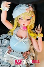 ElsaBabe 小川梨花 RAD048 148cm-L ピンク肌 フルシリコン ドヤ顔 キラキラ 八重歯 ラブドール 新品 - 画像 (23)
