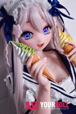 ElsaBabe 斎藤雪絵 RAD052 148cm-M ピンク肌 フルシリコン 綺麗 ハート目 八重歯 愛嬌 ラブドール 新品 - 画像 (4)