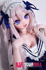 ElsaBabe 斎藤雪絵 RAD052 148cm-M ピンク肌 フルシリコン 綺麗 ハート目 八重歯 愛嬌 ラブドール 新品 - 画像 (9)