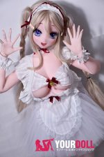 ElsaBabe 斎藤雪絵 RAD052 140cm-M ピンク肌 フルシリコン メイド ハート目 エロ 愛嬌 ラブドール - 画像 (11)