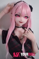 ElsaBabe 神谷詩織 RAD050 148cm-M ピンク肌 フルシリコン 魅惑 ハート目 八重歯 エルフ耳 ラブドール 新品 - 画像 (5)