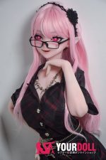 ElsaBabe 神谷詩織 RAD050 148cm-M ピンク肌 フルシリコン 魅惑 ハート目 八重歯 エルフ耳 ラブドール 新品 - 画像 (13)