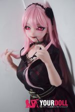 ElsaBabe 神谷詩織 RAD050 148cm-M ピンク肌 フルシリコン 魅惑 ハート目 八重歯 エルフ耳 ラブドール 新品 - 画像 (11)