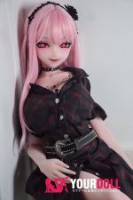 ElsaBabe 神谷詩織 RAD050 148cm-M ピンク肌 フルシリコン 魅惑 ハート目 八重歯 エルフ耳 ラブドール 新品 - 画像 (9)