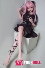 ElsaBabe 神谷詩織 RAD050 148cm-M ピンク肌 フルシリコン 魅惑 ハート目 八重歯 エルフ耳 ラブドール 新品 - 画像 (29)