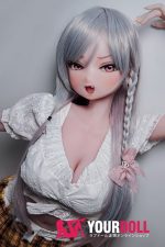 ElsaBabe 小川梨花 RAD048 144cm-M ピンク肌 フルシリコン ドヤ顔 八重歯 アニメ系 ラブドール