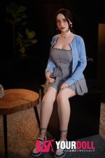 Climax Tiffany SiT163cm Eカップ フルシリコン 顎機能付き Cinnamon肌 巨乳 CLM Ultra Series ラブドール - 画像 (8)