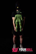 Climax GB-Zarga #Si70cm 9.1kg フルシリコン 1穴あり Green肌 ゴブリン 人外系 爆乳 ガッシリ フィギュア 新品 - 画像 (17)
