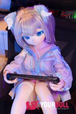 CroissantDoll(羊角社Doll) #B01 132cm-大胸 デカールメイク ビニール製のヘッド ホワイト肌 萌え ラブドール - 画像 (6)