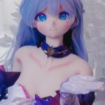 CroissantDoll(羊角社Doll) #B03 165cm デカールメイク ビニール製のヘッド ホワイト肌 綺麗 同じ服購入可 ラブドール