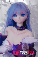 CroissantDoll(羊角社Doll) #B03 165cm デカールメイク ビニール製のヘッド ホワイト肌 綺麗 同じ服購入可 ラブドール