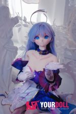 CroissantDoll(羊角社Doll) #B03 165cm デカールメイク ビニール製のヘッド ホワイト肌 綺麗 同じ服購入可 ラブドール - 画像 (3)