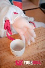 CroissantDoll(羊角社Doll) #BR01 128cm 手描きメイク シリコンヘッド たわわに実った巨乳 女狐 ぽっちゃり 3Dの口 同じ服購入可 ラブドール - 画像 (20)