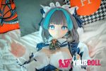 CroissantDoll(羊角社Doll) #B03 165cm 手描きメイク ビニール製のヘッド ホワイト肌 等身大 コスプレ系 同じ服購入可 ラブドール - 画像 (9)