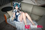 CroissantDoll(羊角社Doll) #B03 165cm 手描きメイク ビニール製のヘッド ホワイト肌 等身大 コスプレ系 同じ服購入可 ラブドール - 画像 (11)