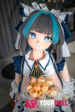 CroissantDoll(羊角社Doll) #B03 165cm 手描きメイク ビニール製のヘッド ホワイト肌 等身大 コスプレ系 同じ服購入可 ラブドール