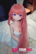 CroissantDoll(羊角社Doll) #B02 132cm-大胸 手描きメイク ビニール製のヘッド ホワイト肌 無垢 可憐 ラブドール - 画像 (7)