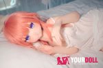 CroissantDoll(羊角社Doll) #B02 132cm-大胸 手描きメイク ビニール製のヘッド ホワイト肌 無垢 可憐 ラブドール - 画像 (24)