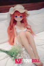 CroissantDoll(羊角社Doll) #B02 132cm-大胸 手描きメイク ビニール製のヘッド ホワイト肌 無垢 可憐 ラブドール - 画像 (13)