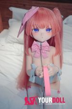CroissantDoll(羊角社Doll) #B02 132cm-大胸 手描きメイク ビニール製のヘッド ホワイト肌 無垢 可憐 ラブドール - 画像 (17)