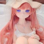 CroissantDoll(羊角社Doll) #B02 132cm-大胸 手描きメイク ビニール製のヘッド ホワイト肌 無垢 可憐 ラブドール
