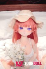 CroissantDoll(羊角社Doll) #B02 132cm-大胸 手描きメイク ビニール製のヘッド ホワイト肌 無垢 可憐 ラブドール - 画像 (10)
