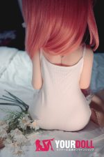 CroissantDoll(羊角社Doll) #B02 132cm-大胸 手描きメイク ビニール製のヘッド ホワイト肌 無垢 可憐 ラブドール - 画像 (16)