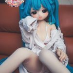CroissantDoll(羊角社Doll) #B06 132cm-小胸 手描きメイク ビニール製のヘッド ホワイト肌 メスガキ 同じ服購入可 アニメドール 新品